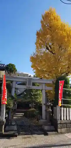 青砥神社の鳥居