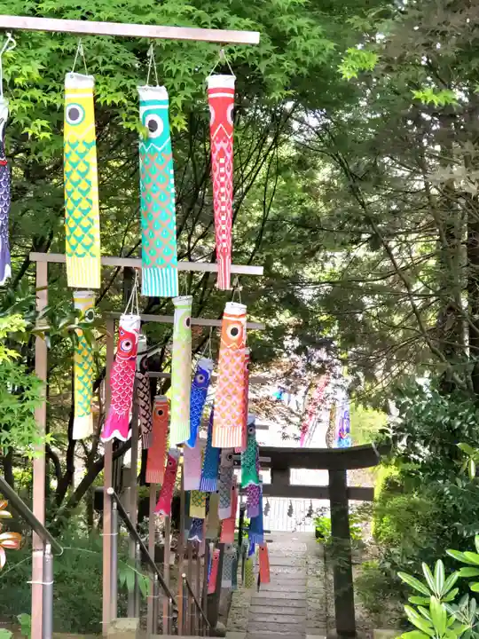 滑川神社 - 仕事と子どもの守り神(福島県)