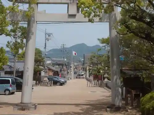 美具久留御魂神社の鳥居