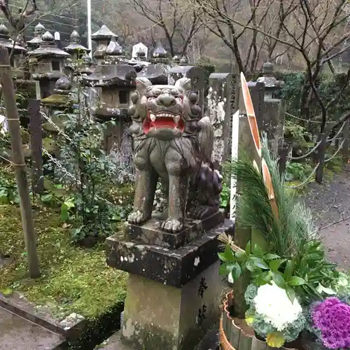 菅原神社の狛犬