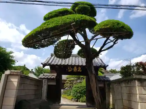 松応寺の山門