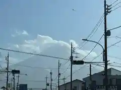 北口本宮冨士浅間神社の景色