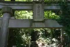 白山神社の鳥居