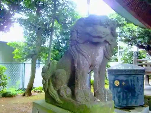 久が原東部八幡神社の狛犬