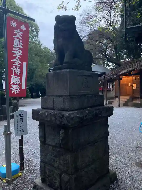 愛宕神社の狛犬