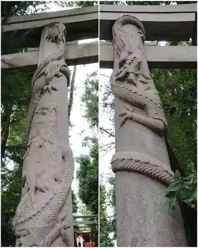 馬橋稲荷神社の芸術