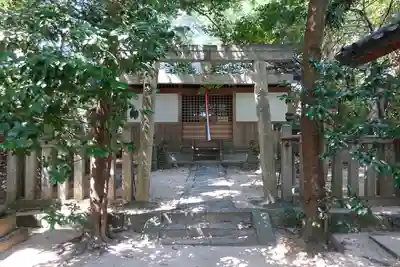 忍坂山口坐神社の本殿・本堂