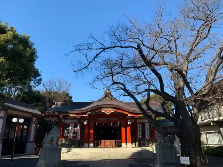 旗岡八幡神社の本殿・本堂