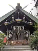 築土神社の本殿・本堂