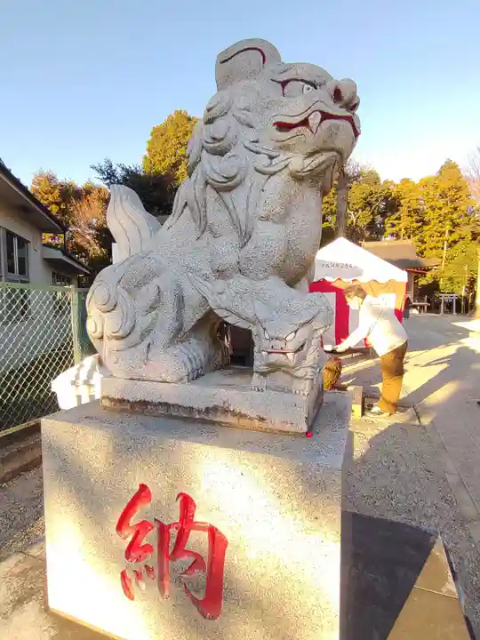 鹿嶋神社の狛犬