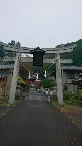 大川神社の鳥居