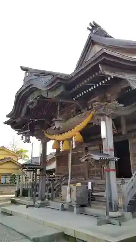 大地主神社の本殿