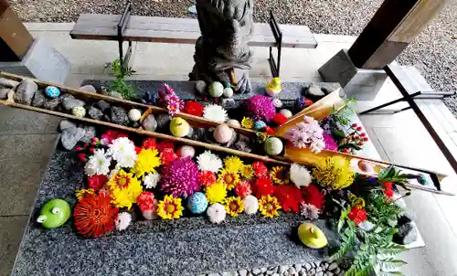 滑川神社 - 仕事と子どもの守り神の手水