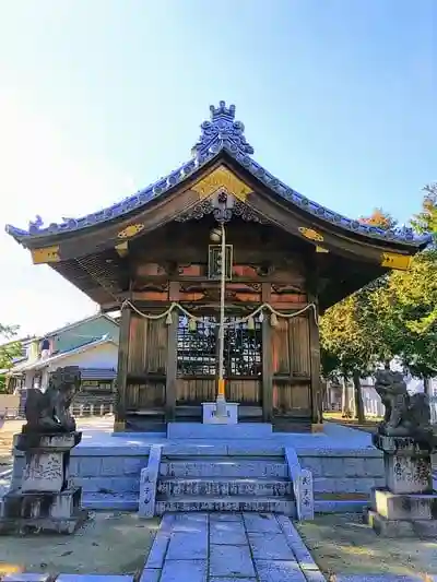 神明社（渕高）の本殿