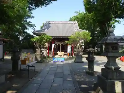 龍ケ崎八坂神社の本殿・本堂