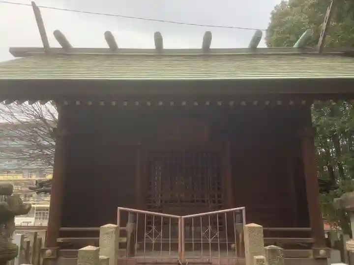 二ツ杁神明社の本殿・本堂