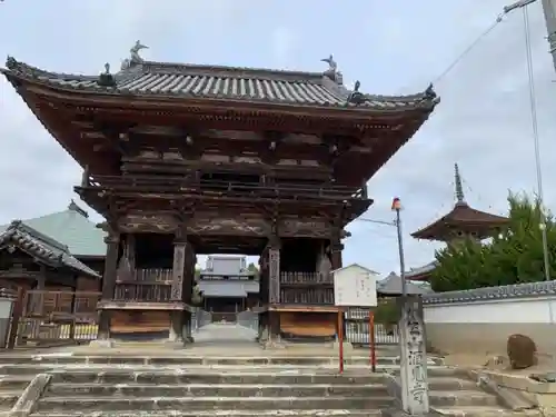 酒見寺の山門