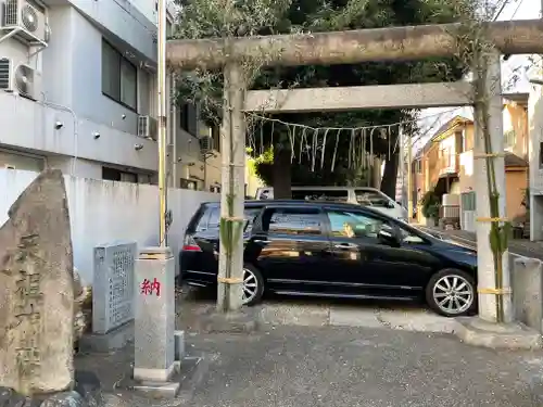 天祖神社（上目黒天祖神社）の鳥居
