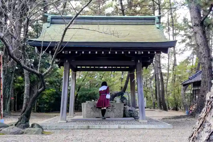 熊野神社(大浜上町)の手水舎