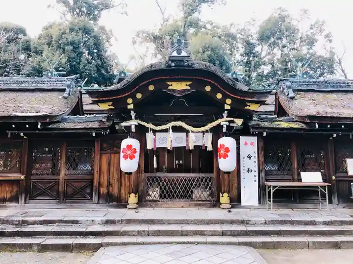 平野神社の本殿・本堂