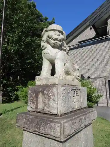 稲毛浅間神社の狛犬