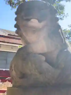 皆中稲荷神社の狛犬