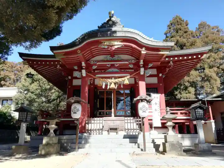 柏諏訪神社の本殿・本堂