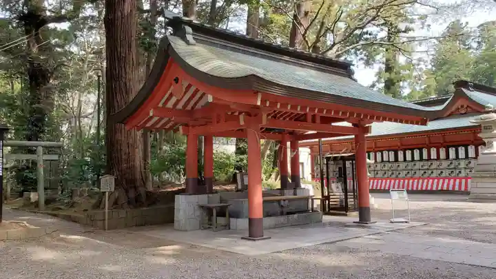 鹿島神宮の手水舎
