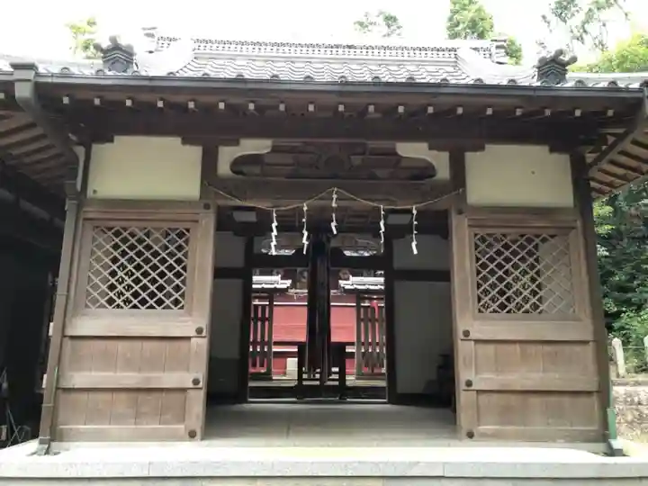 天神社の山門・神門