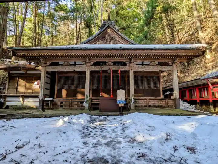 鉾持神社の本殿・本堂