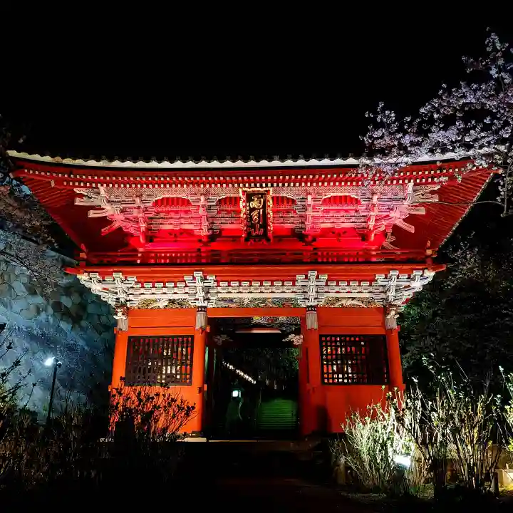楽法寺(雨引観音)の山門・神門
