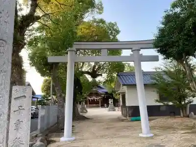 佐古岡神社の鳥居