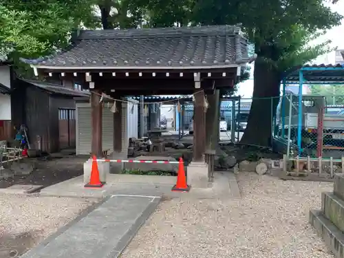 日置神社の手水舎