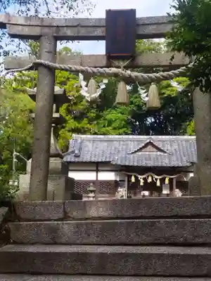 打上神社の鳥居