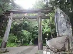 戸隠神社宝光社の鳥居