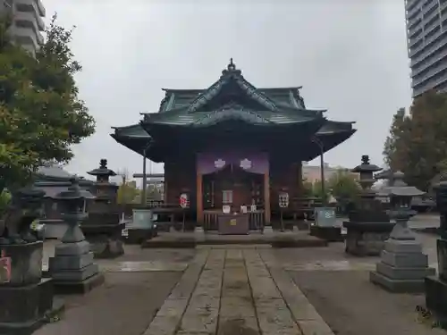 胡録神社の本殿