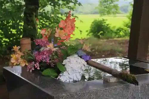 高司神社〜むすびの神の鎮まる社〜の手水舎