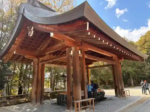 橿原神宮の手水舎