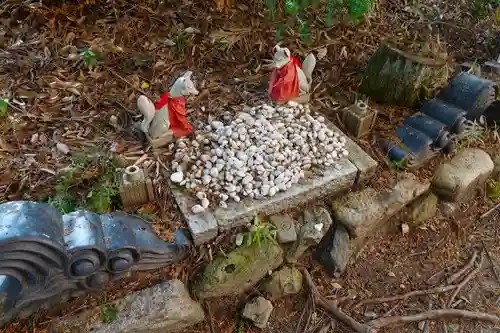 折上稲荷神社の狛犬