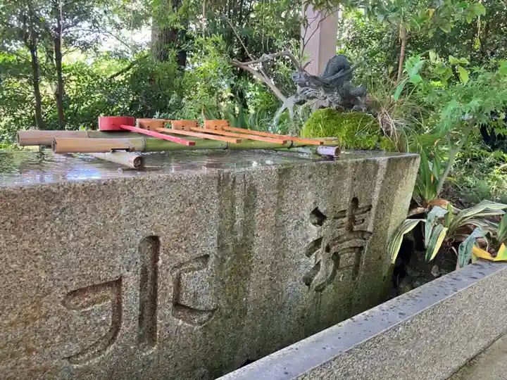 治水神社の手水舎
