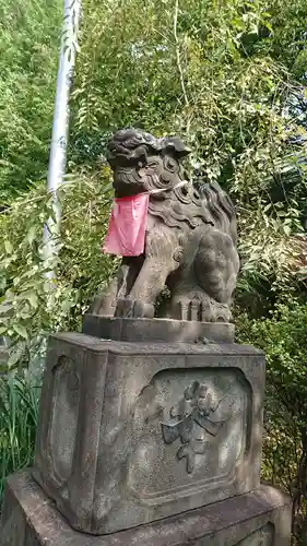 市谷亀岡八幡宮の狛犬