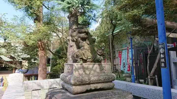 五條天神社の狛犬