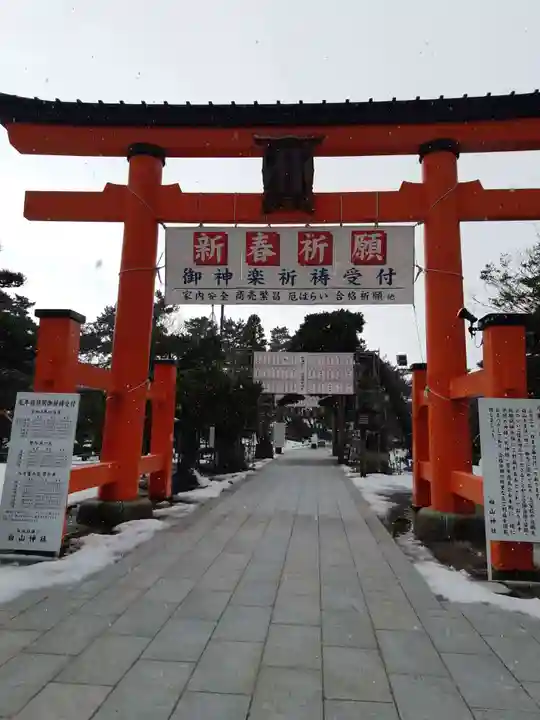 白山神社の初詣