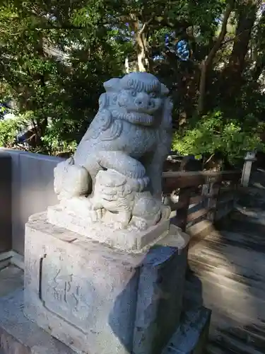 來宮神社の狛犬