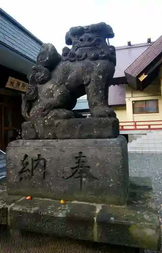 江南神社の狛犬