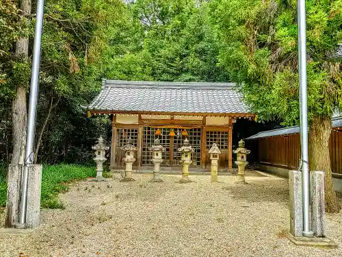八幡社（間米八幡社）の末社・摂社