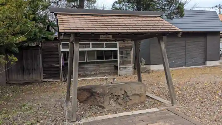 輪西神社の手水舎