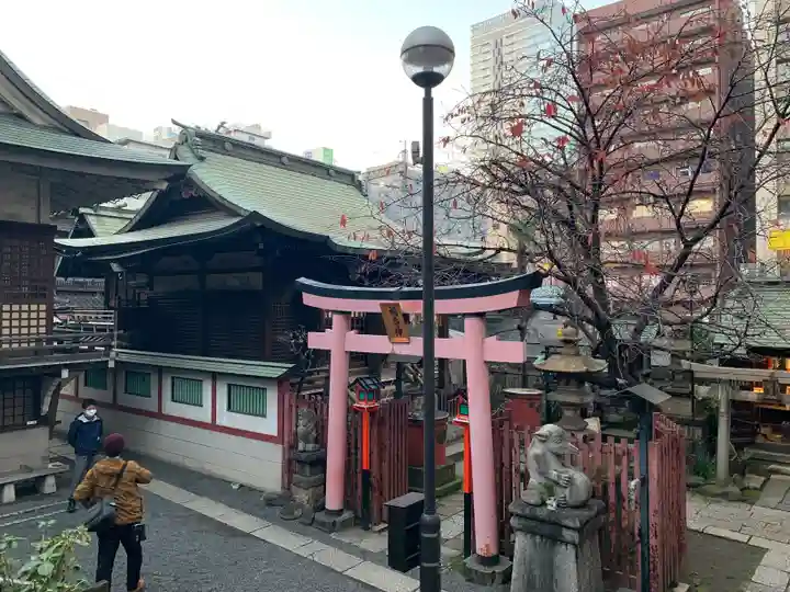 柳森神社の鳥居