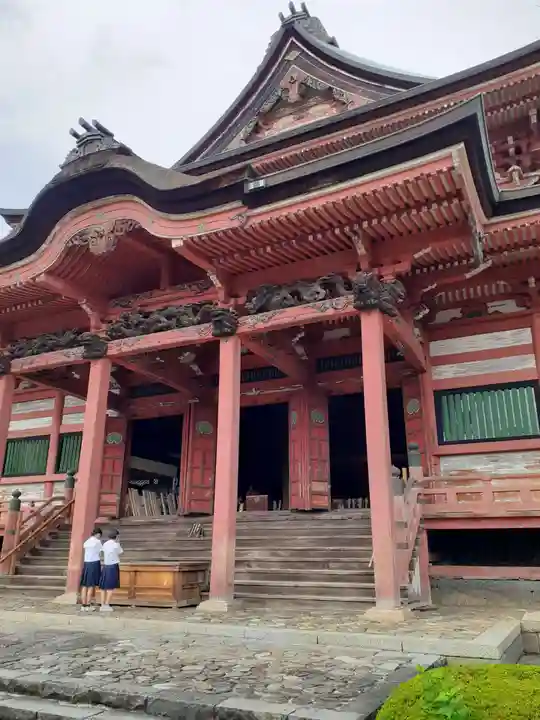 甲斐善光寺の本殿・本堂