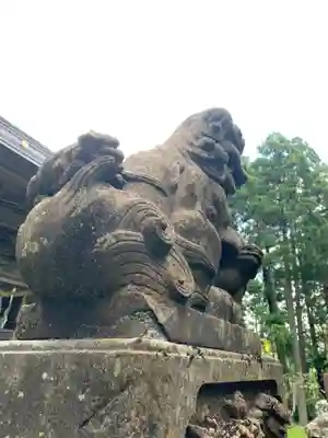 横山神社の狛犬